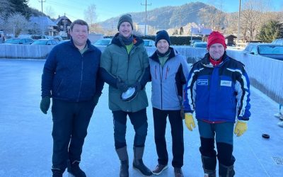 3. Platz bei Eisstockturnier: So gut wie nie!