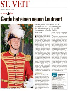 Kleine Zeitung, 25.03.2016, S.31
